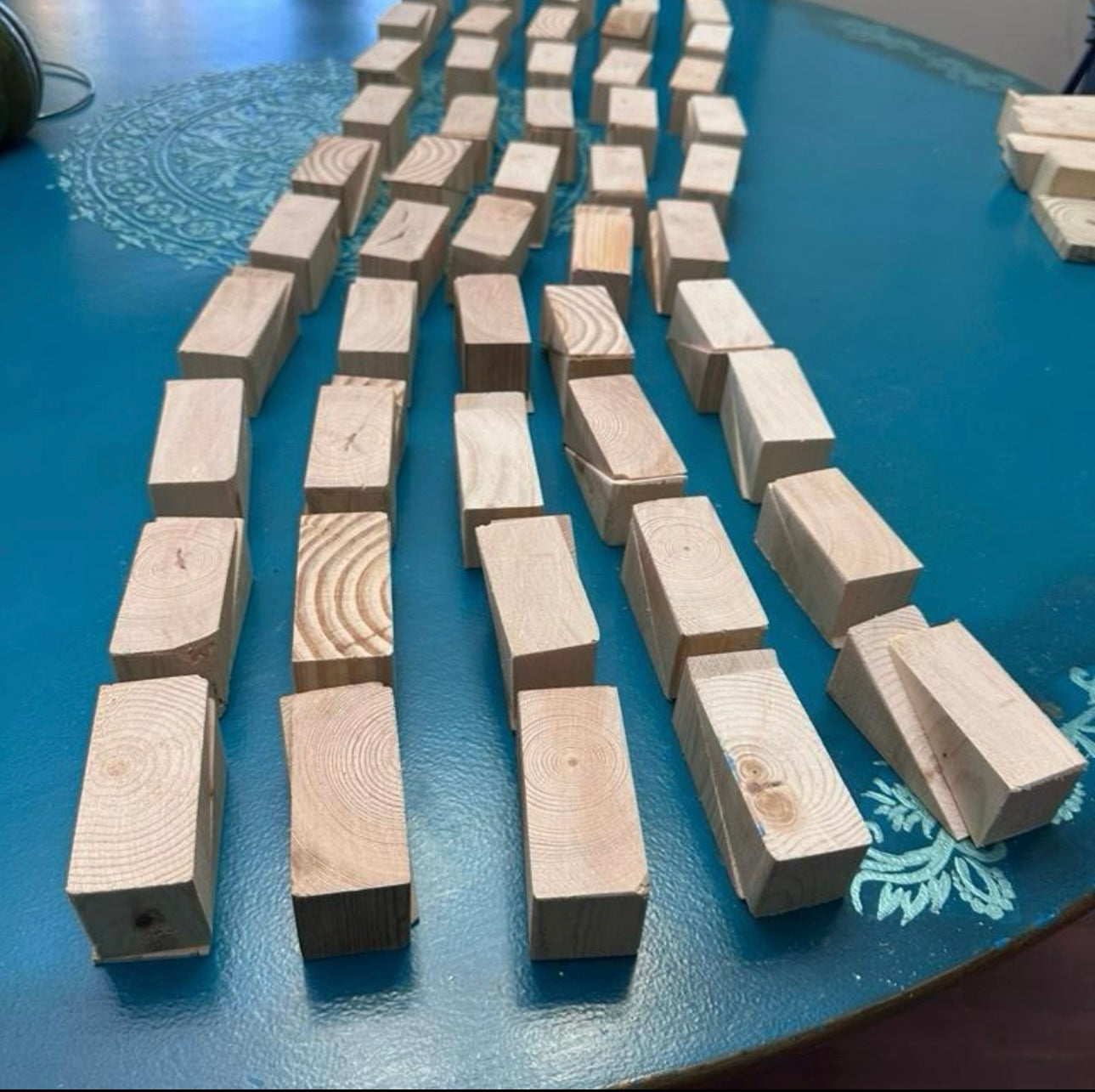 Wood Wedges for Splitting & Spacing - Pine Utility Shims - DIY, Woodworking & Craft Wedges - Upcycled Wood - 14 Pack