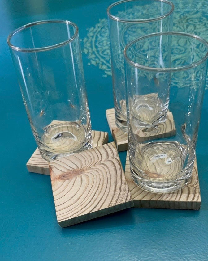 EJGlamos Drink Coasters -3.5inx3.5inx.5in - 6 Pack!!!