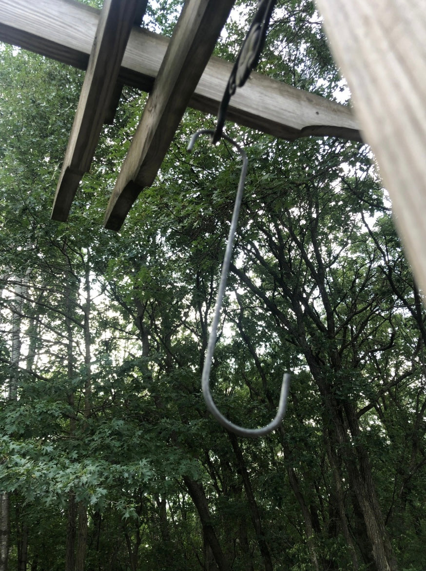 12” S Hooks for Hanging Plants & Baskets – Heavy Duty Metal Garden Hooks (Set of 3)| EJGlamos