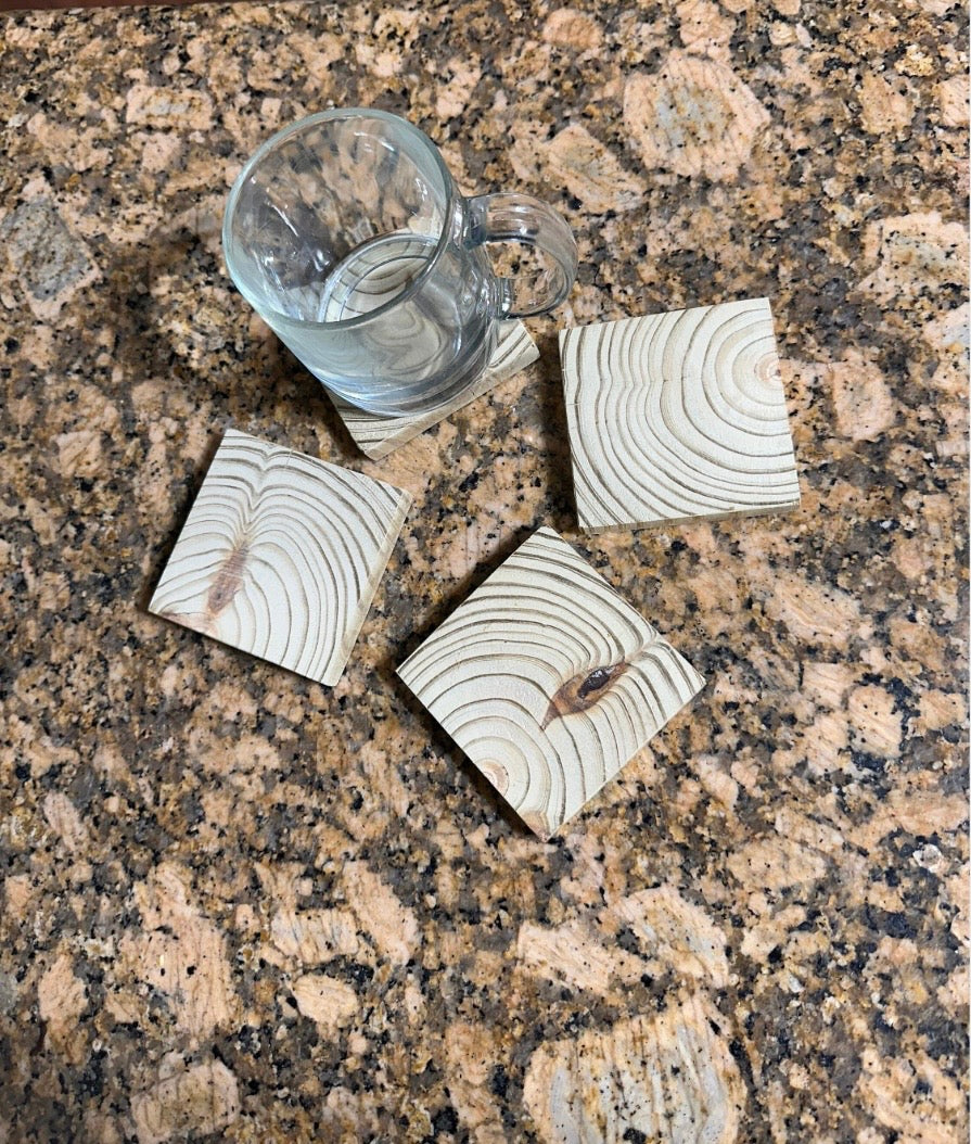 EJGlamos Drink Coasters -3.5inx3.5inx.5in - 6 Pack!!!